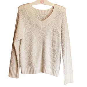 JOLIE & JOY WHITE POPCORN SWEATER IN SIZE 14/16…